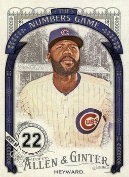 2016 Topps Allen & Ginter - The Numbers Game #NG-7 Jason Heyward Front