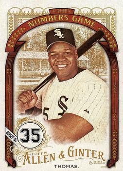 2016 Topps Allen & Ginter - The Numbers Game #NG-16 Frank Thomas Front