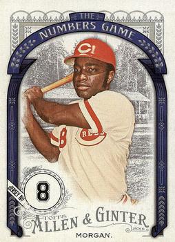 2016 Topps Allen & Ginter - The Numbers Game #NG-35 Joe Morgan Front
