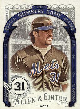 2016 Topps Allen & Ginter - The Numbers Game #NG-61 Mike Piazza Front