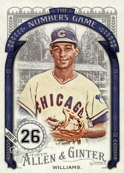 2016 Topps Allen & Ginter - The Numbers Game #NG-71 Billy Williams Front