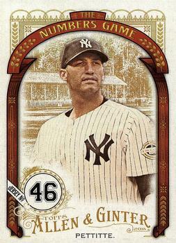 2016 Topps Allen & Ginter - The Numbers Game #NG-92 Andy Pettitte Front
