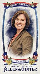 2016 Topps Allen & Ginter - Mini U.S. Mayors #USM-5 Betsy Hodges Front