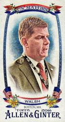 2016 Topps Allen & Ginter - Mini U.S. Mayors #USM-11 Marty Walsh Front
