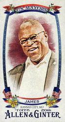 2016 Topps Allen & Ginter - Mini U.S. Mayors #USM-33 Sly James Front