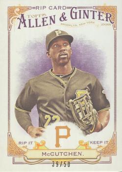 2016 Topps Allen & Ginter - Rip Cards #RIP-91 Andrew McCutchen Front