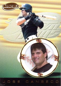 1999 Pacific Invincible #140 Jose Canseco Front
