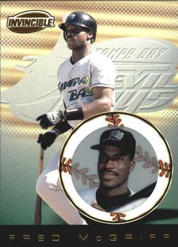 1999 Pacific Invincible #142 Fred McGriff Front