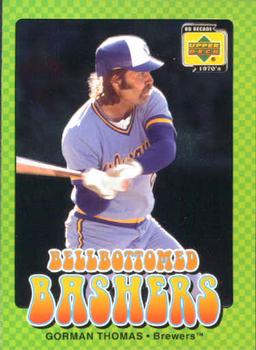 2001 Upper Deck Decade 1970's - Bellbottomed Bashers #BB2 Gorman Thomas  Front