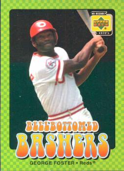 2001 Upper Deck Decade 1970's - Bellbottomed Bashers #BB6 George Foster  Front