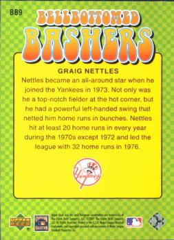 2001 Upper Deck Decade 1970's - Bellbottomed Bashers #BB9 Graig Nettles  Back