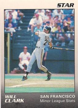 1989 Star Kevin Mitchell / Will Clark #3 Will Clark Front
