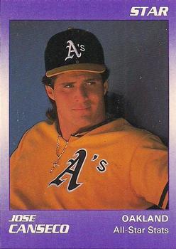 1990 Star Jose Canseco (Purple) #4 Jose Canseco Front