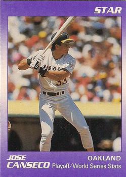 1990 Star Jose Canseco (Purple) #5 Jose Canseco Front