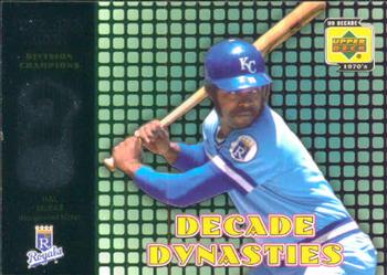 2001 Upper Deck Decade 1970's - Decade Dynasties #D8 Hal McRae  Front