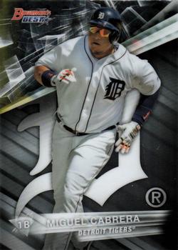2016 Bowman's Best #56 Miguel Cabrera Front