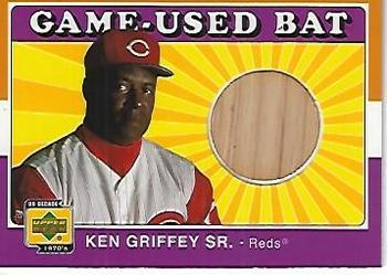 2001 Upper Deck Decade 1970's - Game-Used Bats #B-KG Ken Griffey Sr. Front