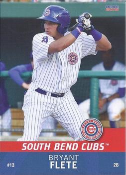 2016 Choice South Bend Cubs #12 Bryant Flete Front