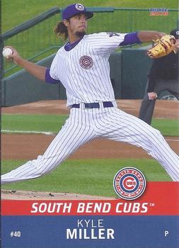 2016 Choice South Bend Cubs #17 Kyle Miller Front