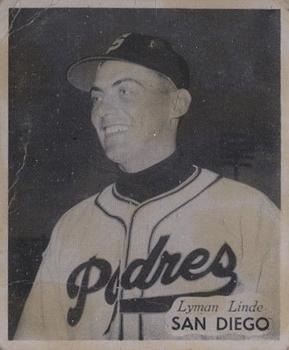 1949 Hage's Dairy #NNO Lyman Linde Front