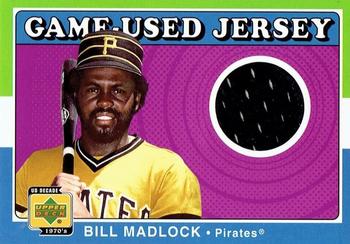 2001 Upper Deck Decade 1970's - Game-Used Jerseys #J-BMa Bill Madlock  Front