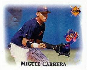 2001-02 Line Up Venezuelan Stickers #141 Miguel Cabrera Front