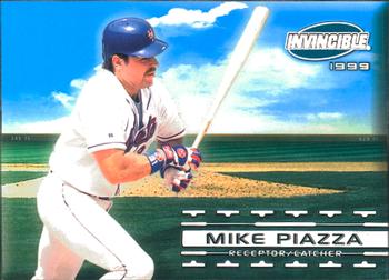 1999 Pacific Invincible - Sandlot Heroes #10 Mike Piazza  Front