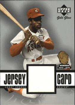 2001 Upper Deck Gold Glove - Game Jersey #GG-CC Cesar Cedeno  Front