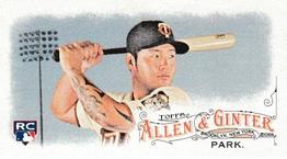 2016 Topps Allen & Ginter - Mini #201 Byung Ho Park Front
