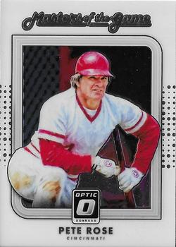 2016 Donruss Optic - Masters of the Game #MG14 Pete Rose Front