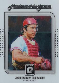 2016 Donruss Optic - Masters of the Game #MG15 Johnny Bench Front