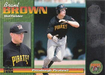 1999 Pacific Omega #185 Brant Brown Front
