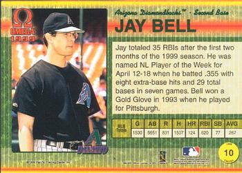 1999 Pacific Omega #10 Jay Bell Back