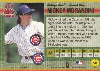 1999 Pacific Omega #50 Mickey Morandini Back