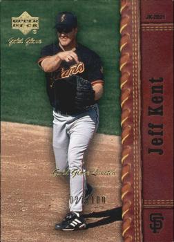 2001 Upper Deck Gold Glove - Gold Glove Limited #70 Jeff Kent  Front
