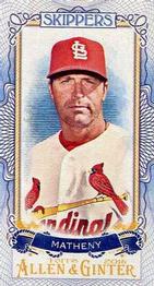 2016 Topps Allen & Ginter - Mini Skippers #S-7 Mike Matheny Front