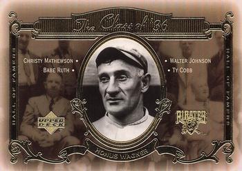 2001 Upper Deck Hall of Famers - The Class of '36 #C5 Honus Wagner  Front