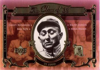 2001 Upper Deck Hall of Famers - The Class of '36 #C1 Ty Cobb  Front