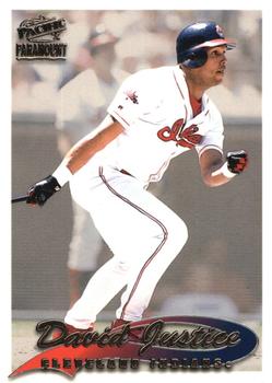 1999 Pacific Paramount #73 David Justice Front