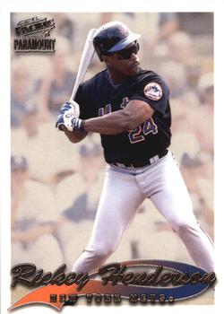 1999 Pacific Paramount #150 Rickey Henderson Front