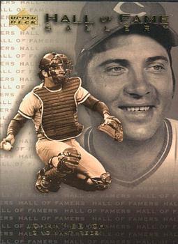 2001 Upper Deck Hall of Famers - Hall of Fame Gallery #G11 Johnny Bench  Front