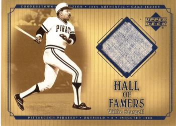 2001 Upper Deck Hall of Famers - Game-Used Jerseys #J-WS Willie Stargell  Front