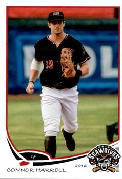 2016 Grandstand Erie SeaWolves #NNO Connor Harrell Front
