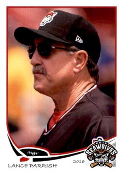 2016 Grandstand Erie SeaWolves #NNO Lance Parrish Front