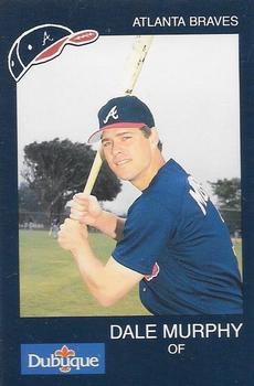 1989 Dubuque Atlanta Braves #NNO Dale Murphy Front