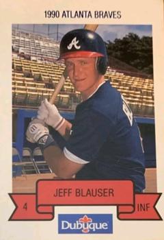 1990 Dubuque Atlanta Braves #NNO Jeff Blauser Front