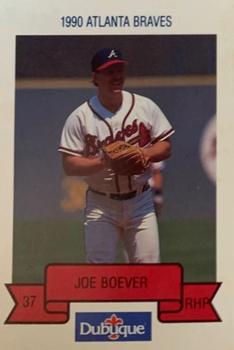 1990 Dubuque Atlanta Braves #NNO Joe Boever Front