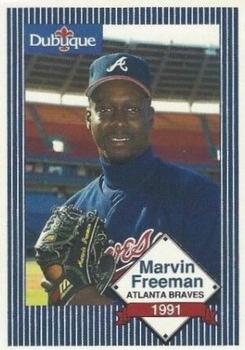 1991 Dubuque Atlanta Braves #NNO Marvin Freeman Front
