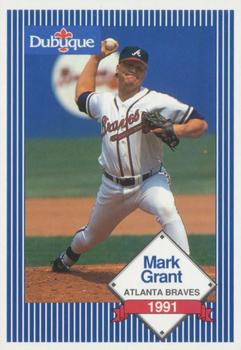 1991 Dubuque Atlanta Braves #NNO Mark Grant Front