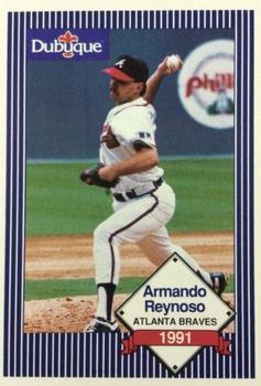 1991 Dubuque Atlanta Braves #NNO Armando Reynoso Front